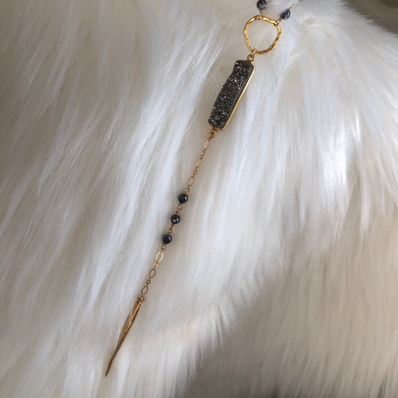 14KT Gold filled dagger necklace - Picture 7 of 8